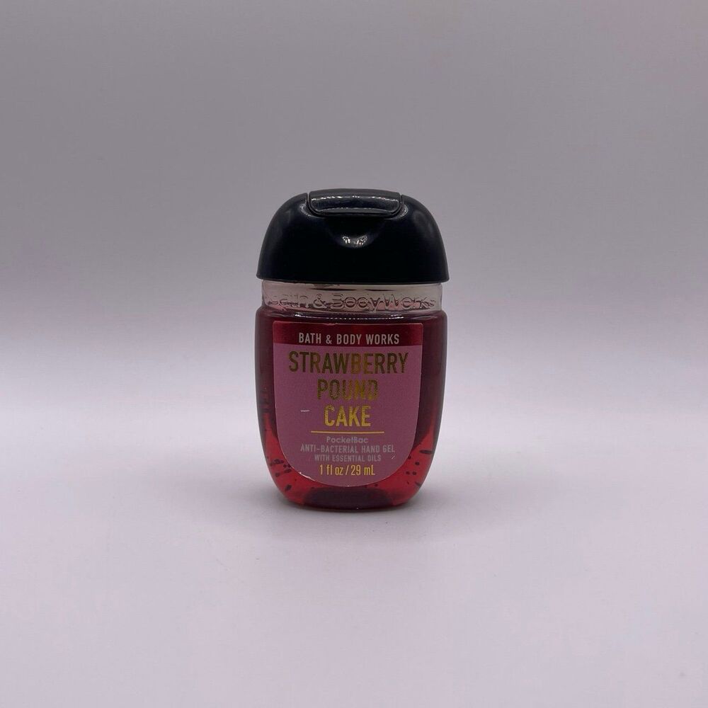 Bath & Body Works Strawberry Poundcake PocketBac Hand Gel